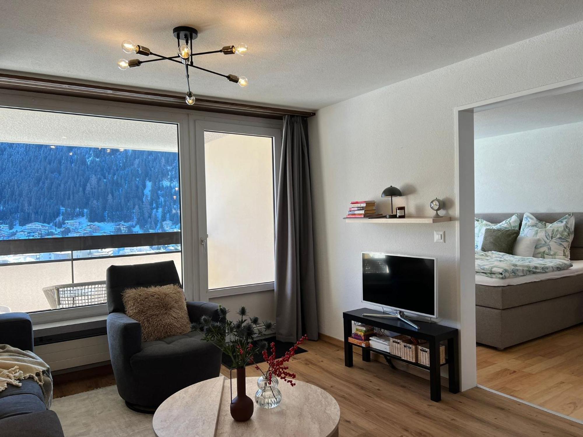 New Renovated Apartment In Center Of Davos Exterior photo